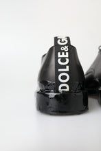 Load image into Gallery viewer, Dolce &amp; Gabbana Black Leather Derby Dress Shoes
