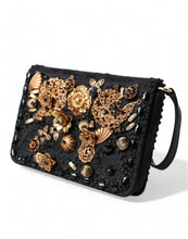 Load image into Gallery viewer, Dolce &amp; Gabbana Black Embellished Baroque Crossbody Shoulder Bag
