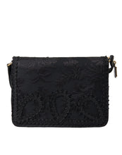 Load image into Gallery viewer, Dolce &amp; Gabbana Black Embellished Baroque Crossbody Shoulder Bag
