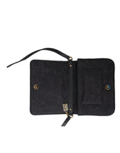 Load image into Gallery viewer, Dolce &amp; Gabbana Black Embellished Baroque Crossbody Shoulder Bag
