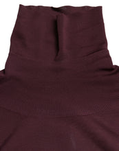 Load image into Gallery viewer, Dolce &amp; Gabbana Maroon Viscose Turtleneck Pullover Sweater

