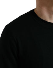 Load image into Gallery viewer, Dolce &amp; Gabbana Black Wool Round Neck Pullover Sweater
