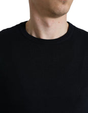 Load image into Gallery viewer, Dolce &amp; Gabbana Blue Cotton Round Neck Pullover Sweater
