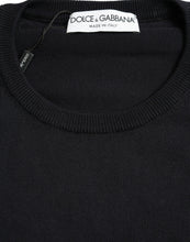Load image into Gallery viewer, Dolce &amp; Gabbana Blue Cotton Round Neck Pullover Sweater
