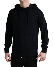 Load image into Gallery viewer, Dolce &amp; Gabbana Blue Cashmere Hooded Pullover Sweater
