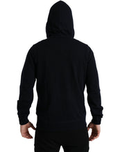 Load image into Gallery viewer, Dolce &amp; Gabbana Blue Cashmere Hooded Pullover Sweater
