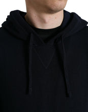 Load image into Gallery viewer, Dolce &amp; Gabbana Blue Cashmere Hooded Pullover Sweater
