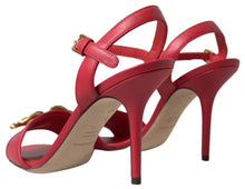 Load image into Gallery viewer, Dolce &amp; Gabbana Red Stiletto Sandal Heels
