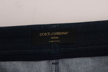 Load image into Gallery viewer, Dolce &amp; Gabbana Chic Blue Denim Mini Skirt
