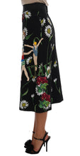 Load image into Gallery viewer, Dolce &amp; Gabbana Embellished A-Line Mid-Calf Skirt
