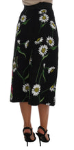 Load image into Gallery viewer, Dolce &amp; Gabbana Embellished A-Line Mid-Calf Skirt
