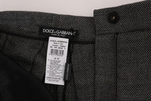 Load image into Gallery viewer, Dolce &amp; Gabbana Chic High Waist Wool Mini Shorts
