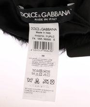 Load image into Gallery viewer, Dolce &amp; Gabbana Elegant Black Xiangao Fur Beanie Hat
