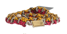 Load image into Gallery viewer, Dolce &amp; Gabbana Elegant Multicolor Crystal-Embellished Belt

