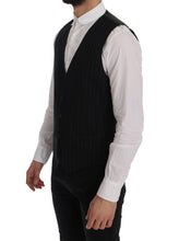 Load image into Gallery viewer, Dolce &amp; Gabbana Elegant Striped Vest Waistcoat
