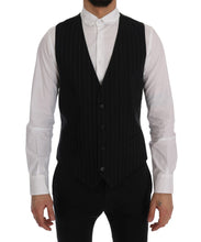 Load image into Gallery viewer, Dolce &amp; Gabbana Elegant Striped Vest Waistcoat
