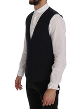 Load image into Gallery viewer, Dolce &amp; Gabbana Sleek Striped Wool Blend Waistcoat Vest
