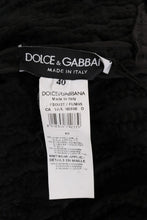 Load image into Gallery viewer, Dolce &amp; Gabbana Elegant Black Fringed Wool-Cashmere Sweater
