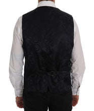 Load image into Gallery viewer, Dolce &amp; Gabbana Elegant Gray Striped Wool Blend Vest
