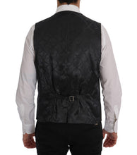 Load image into Gallery viewer, Dolce &amp; Gabbana Elegant Gray Striped Vest Waistcoat
