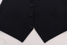 Load image into Gallery viewer, Dolce &amp; Gabbana Elegant Striped Wool Blend Waistcoat Vest
