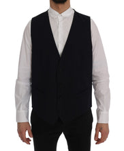 Load image into Gallery viewer, Dolce &amp; Gabbana Elegant Striped Wool Blend Waistcoat Vest
