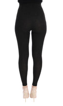 Load image into Gallery viewer, Dolce &amp; Gabbana Elegant High-Waist Cashmere Tights Pants
