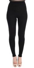 Load image into Gallery viewer, Dolce &amp; Gabbana Elegant High-Waist Wool Tights Pants in Dark Gray
