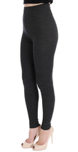 Load image into Gallery viewer, Dolce &amp; Gabbana Elegant Gray High-Waist Wool Tights Pants
