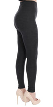 Load image into Gallery viewer, Dolce &amp; Gabbana Elegant Gray High-Waist Wool Tights Pants
