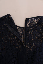Load image into Gallery viewer, Dolce &amp; Gabbana Elegant Floral Lace A-Line Dress
