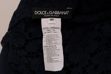 Load image into Gallery viewer, Dolce &amp; Gabbana Elegant Floral Lace A-Line Dress

