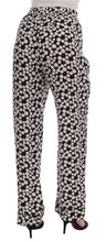 Load image into Gallery viewer, Dolce &amp; Gabbana Elegant Polka Dot Silk High-Waist Pants
