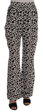 Load image into Gallery viewer, Dolce &amp; Gabbana Elegant Polka Dot Silk High-Waist Pants
