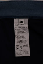 Load image into Gallery viewer, Dolce &amp; Gabbana Blue GIRLY Striped Cotton Jeans
