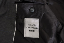 Load image into Gallery viewer, Dolce &amp; Gabbana Sleek Gray Checkered Wool Blazer
