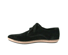 Load image into Gallery viewer, Bottega Veneta Bottega Veneta Men&#39;s Black Suede Pointed Toe Dress Shoe
