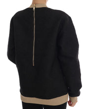 Load image into Gallery viewer, Dolce &amp; Gabbana Enchanted Sequined Black Brocade Sweater
