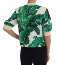 Load image into Gallery viewer, Dolce &amp; Gabbana Tropical Sequined Sweater - Lush Greenery Edition
