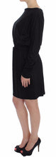 Load image into Gallery viewer, Versace Jeans Elegant Black Silk Blend Shift Dress
