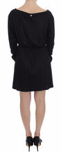 Load image into Gallery viewer, Versace Jeans Elegant Black Silk Blend Shift Dress
