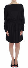 Load image into Gallery viewer, Versace Jeans Elegant Black Silk Blend Shift Dress
