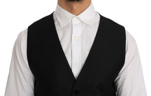 Load image into Gallery viewer, Dolce &amp; Gabbana Elegant Polka Dot Black Dress Vest
