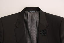 Load image into Gallery viewer, Dolce &amp; Gabbana Elegant Brown Jacquard Martini Suit
