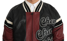 Load image into Gallery viewer, Dolce &amp; Gabbana Exquisite Sheepskin Leather Bomber Jacket
