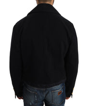 Load image into Gallery viewer, Dolce &amp; Gabbana Elegant Dark Blue Trench Coat Jacket
