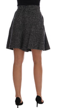 Load image into Gallery viewer, Dolce &amp; Gabbana Elegant Gray A-Line Wool Skirt
