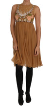 Load image into Gallery viewer, Dolce &amp; Gabbana Exquisite Gold Silk A-line Dress
