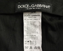 Load image into Gallery viewer, Dolce &amp; Gabbana Elegant Black Striped Wool-Silk Blend Suit
