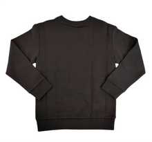 Load image into Gallery viewer, Gucci Boys Black Cotton Logo Print Dragon Patch Sweatshirt
